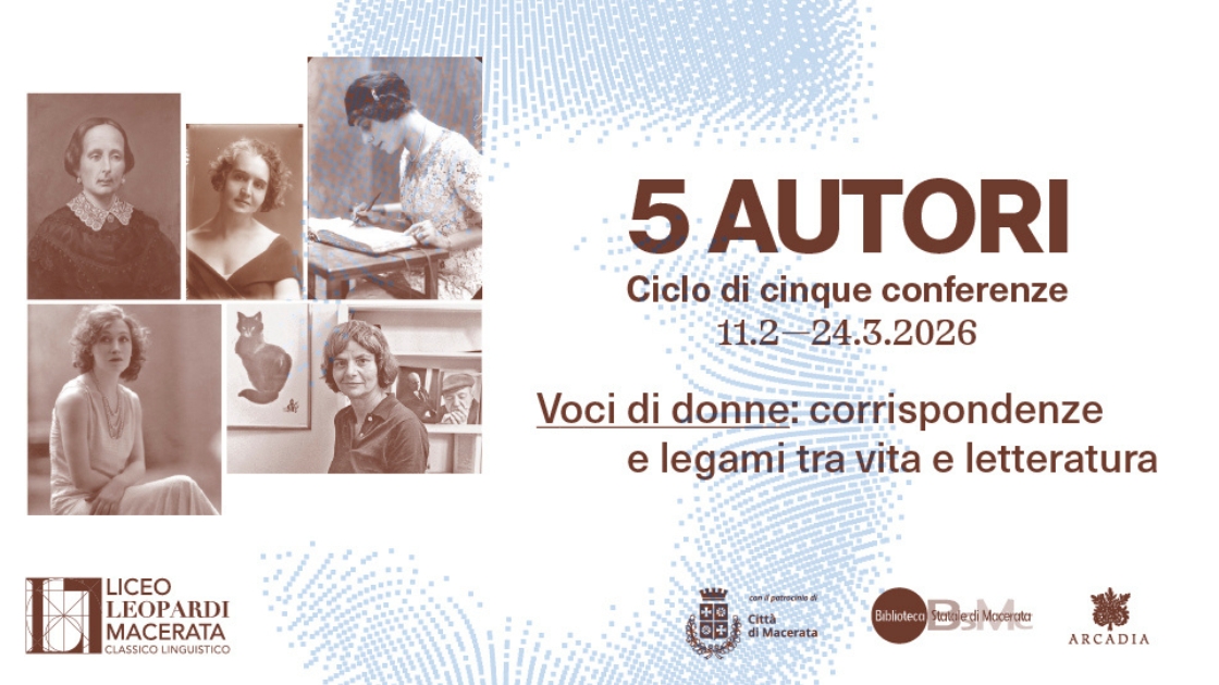 5 AUTORI. Voci di donne: corrispondenze e legami tra vita e letteratura
